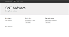 Desktop Screenshot of cntsoftware.com